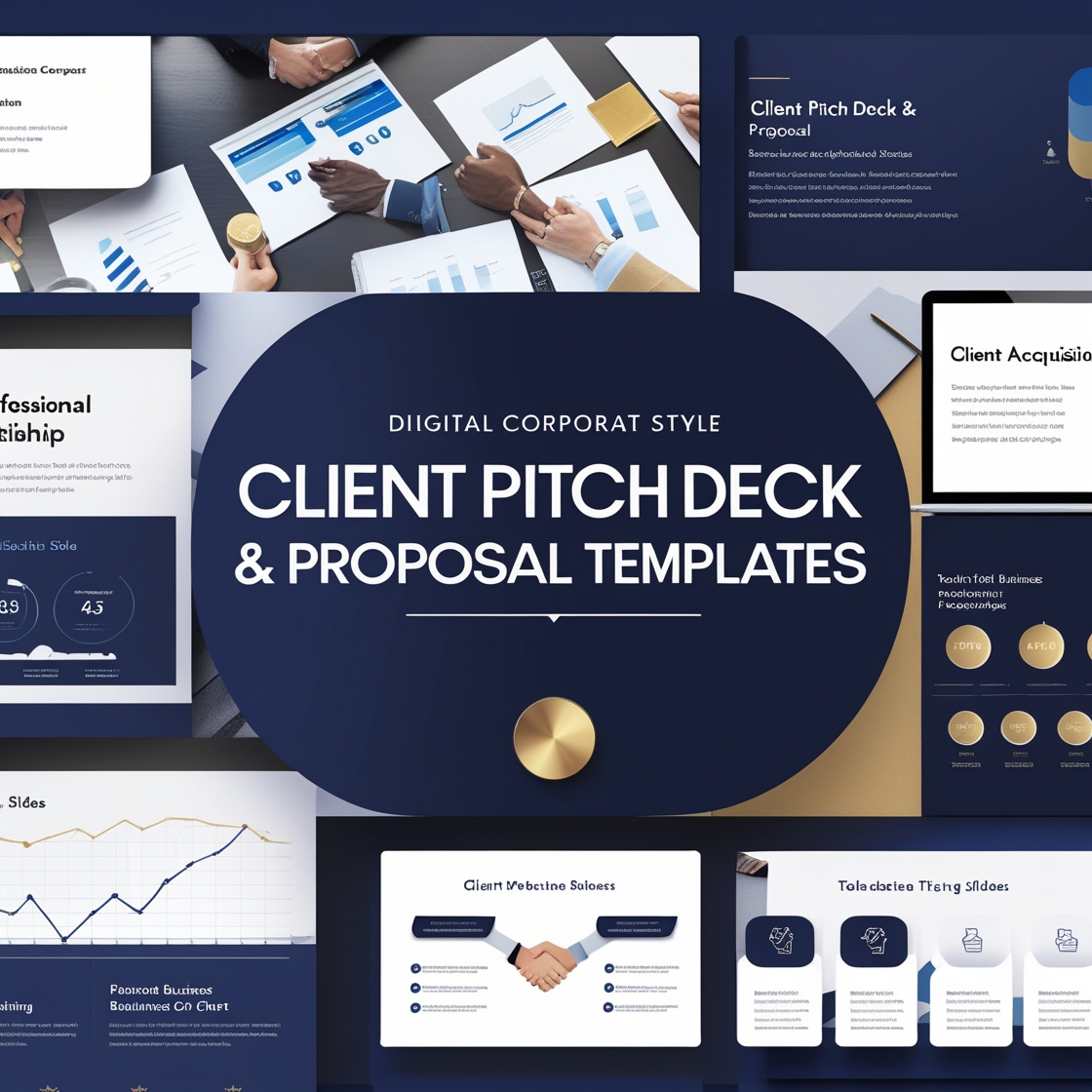 Client Pitch Deck & Proposal Templates